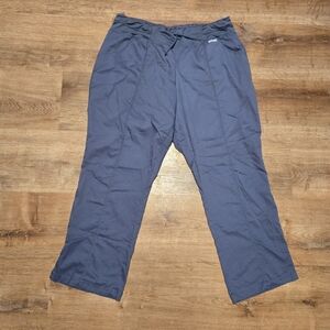 Grey's Anatomy By Barco Active Women's Gray Straight Leg Scrub Pants 2XLP